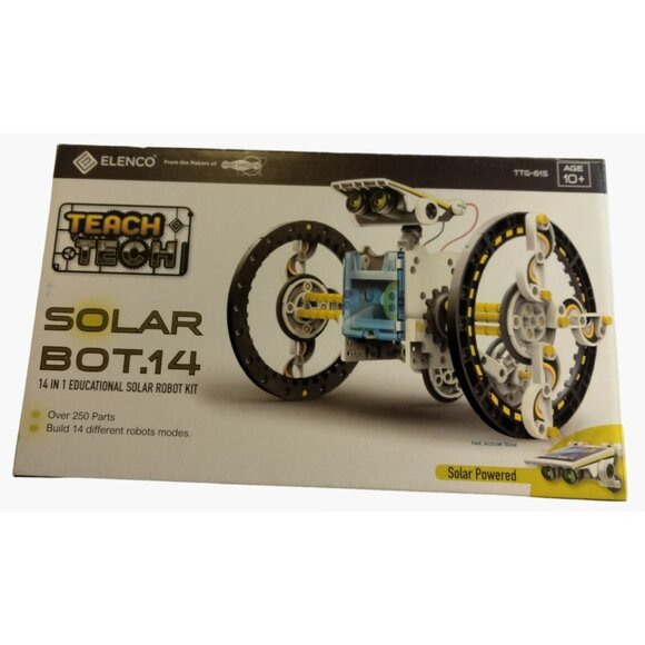 Teach Tech  SolarBot14 Transforming Solar Robot Kit  STEM Learning Toy Parts - Picture 2 of 16